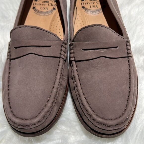 Driver Club USA Leather Penny Loafer Size 8.5 Handcrafted in Brazil. B86 - Picture 3 of 8